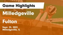 Milledgeville  vs Fulton Game Highlights - Sept. 25, 2023