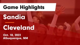 Sandia  vs Cleveland Game Highlights - Oct. 18, 2022