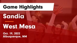 Sandia  vs West Mesa Game Highlights - Oct. 19, 2022