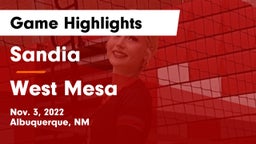 Sandia  vs West Mesa Game Highlights - Nov. 3, 2022