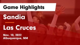 Sandia  vs Las Cruces  Game Highlights - Nov. 10, 2022