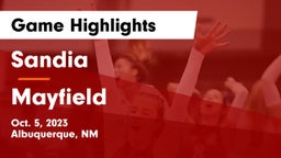 Sandia  vs Mayfield Game Highlights - Oct. 5, 2023