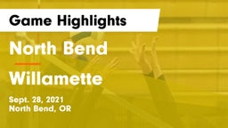 North Bend  vs Willamette Game Highlights - Sept. 28, 2021