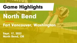 North Bend  vs Fort Vancouver, Washington Game Highlights - Sept. 17, 2022