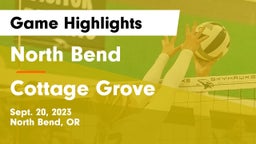 North Bend  vs Cottage Grove  Game Highlights - Sept. 20, 2023