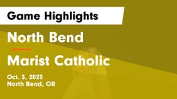 North Bend  vs Marist Catholic  Game Highlights - Oct. 3, 2023