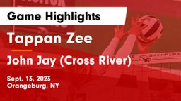 Tappan Zee  vs John Jay  (Cross River) Game Highlights - Sept. 13, 2023