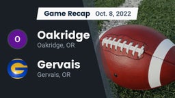 Recap: Oakridge  vs. Gervais  2022