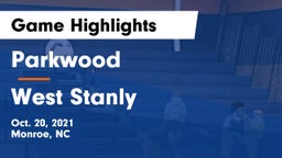 Parkwood  vs West Stanly  Game Highlights - Oct. 20, 2021