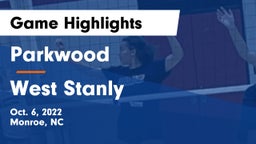Parkwood  vs West Stanly  Game Highlights - Oct. 6, 2022