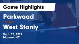 Parkwood  vs West Stanly Game Highlights - Sept. 20, 2022