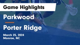 Parkwood  vs Porter Ridge  Game Highlights - March 25, 2024