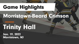 Morristown-Beard Crimson vs Trinity Hall Game Highlights - Jan. 19, 2022