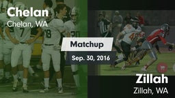 Matchup: Chelan  vs. Zillah  2016