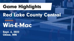 Red Lake County Central vs Win-E-Mac  Game Highlights - Sept. 6, 2022