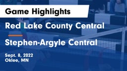 Red Lake County Central vs Stephen-Argyle Central  Game Highlights - Sept. 8, 2022
