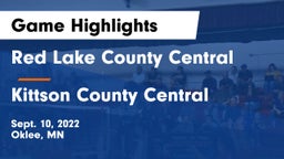 Red Lake County Central vs Kittson County Central Game Highlights - Sept. 10, 2022