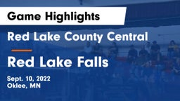 Red Lake County Central vs Red Lake Falls Game Highlights - Sept. 10, 2022
