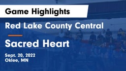 Red Lake County Central vs Sacred Heart Game Highlights - Sept. 20, 2022