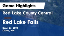 Red Lake County Central vs Red Lake Falls Game Highlights - Sept. 27, 2022