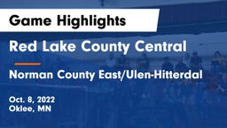 Red Lake County Central vs Norman County East/Ulen-Hitterdal Game Highlights - Oct. 8, 2022