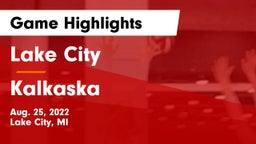 Lake City  vs Kalkaska  Game Highlights - Aug. 25, 2022