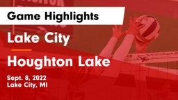 Lake City  vs Houghton Lake  Game Highlights - Sept. 8, 2022