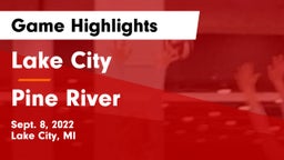 Lake City  vs Pine River  Game Highlights - Sept. 8, 2022