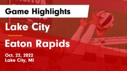Lake City  vs Eaton Rapids Game Highlights - Oct. 22, 2022