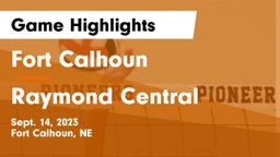 Fort Calhoun  vs Raymond Central  Game Highlights - Sept. 14, 2023