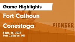 Fort Calhoun  vs Conestoga  Game Highlights - Sept. 16, 2023