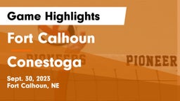 Fort Calhoun  vs Conestoga  Game Highlights - Sept. 30, 2023
