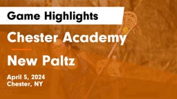 Chester Academy vs New Paltz  Game Highlights - April 5, 2024