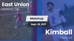 Matchup: East Union High vs. Kimball  2017
