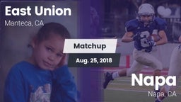 Matchup: East Union High vs. Napa  2018