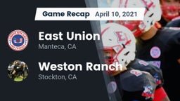 Recap: East Union  vs. Weston Ranch  2021
