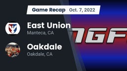 Recap: East Union  vs. Oakdale  2022