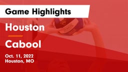 Houston  vs Cabool  Game Highlights - Oct. 11, 2022