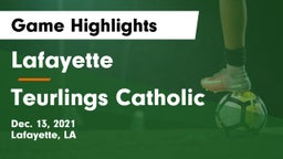 Lafayette  vs Teurlings Catholic  Game Highlights - Dec. 13, 2021