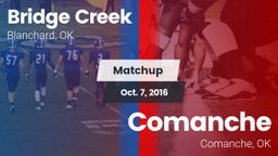 Matchup: Bridge Creek High vs. Comanche  2016