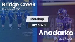 Matchup: Bridge Creek High vs. Anadarko  2016