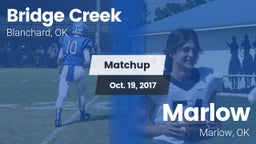 Matchup: Bridge Creek High vs. Marlow  2017
