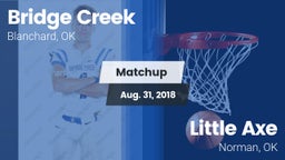 Matchup: Bridge Creek High vs. Little Axe  2018
