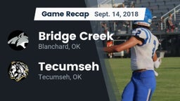 Recap: Bridge Creek  vs. Tecumseh  2018
