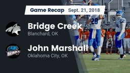 Recap: Bridge Creek  vs. John Marshall  2018