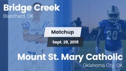 Matchup: Bridge Creek High vs. Mount St. Mary Catholic  2018