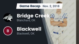 Recap: Bridge Creek  vs. Blackwell  2018