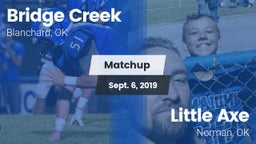 Matchup: Bridge Creek High vs. Little Axe  2019
