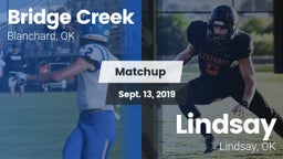 Matchup: Bridge Creek High vs. Lindsay  2019