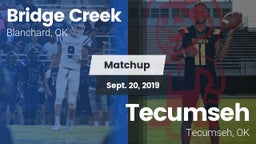 Matchup: Bridge Creek High vs. Tecumseh  2019